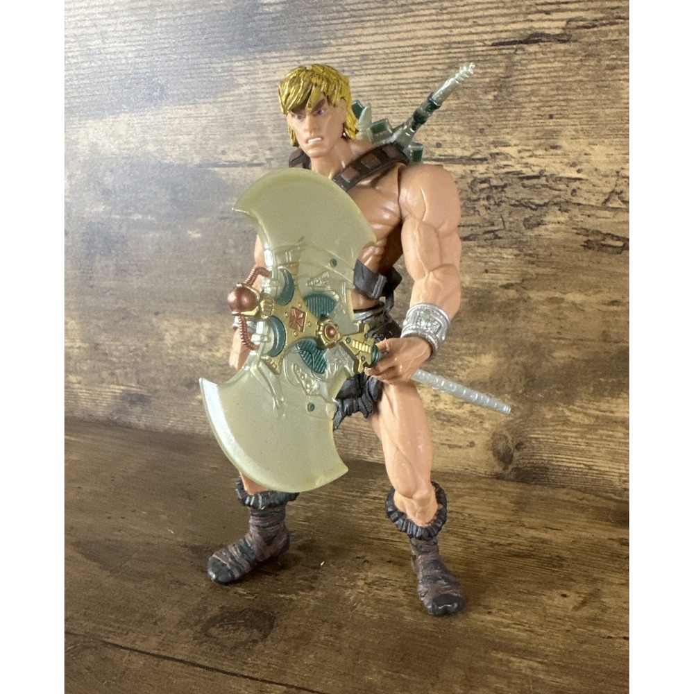 He-Man Masters of the Universe 6" Figure 2001 Clean Fast & Safe Shipping Clean